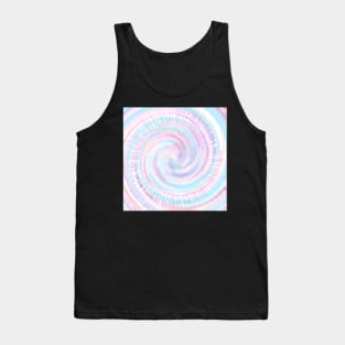 Soft Swirl Pastel Arrow Pattern Tank Top